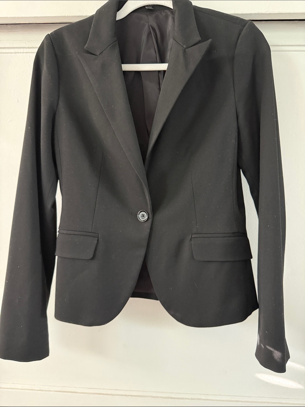 Express Black Single-Button Women's Blazer